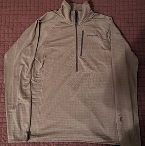 Patagonia R1 1/4 Zip L Tan